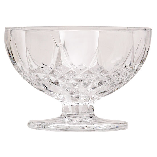 Table Charm Direct. Crystalite (6) Footed Ice Cream Bowls 220ml | Table ...