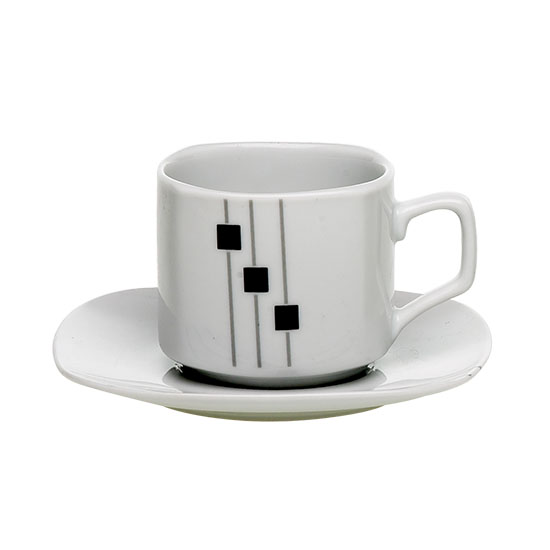 Domino Teacups & Saucers | Table Charm Direct |Table Charm Direct