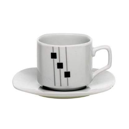 (6) Domino Teacups & Saucers 05/07/2021 16:03:42