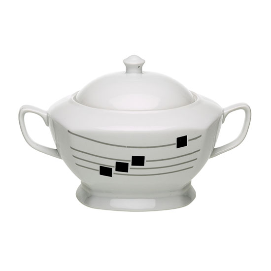 Table Charm Direct. Domino Serving Dish/Lid 2Lt Table Charm Direct