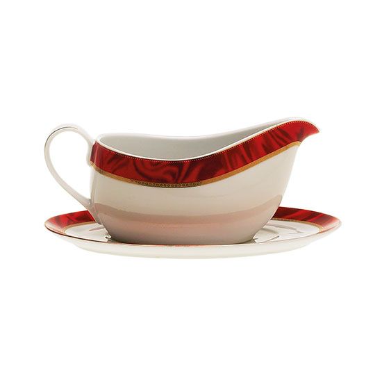 Table Charm Direct. Presidential Gravy Boat With Saucer Table Charm