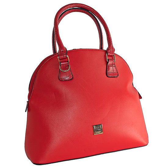 Table Charm Direct. Caitlin Satchel - Red