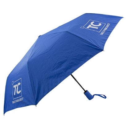 Table Charm Folded Umbrella - Blue 08/10/2021 09:55:16