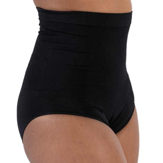 Picture of High Brief Panties - Black - S
