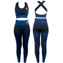 Carla Leggings - Blue Black M