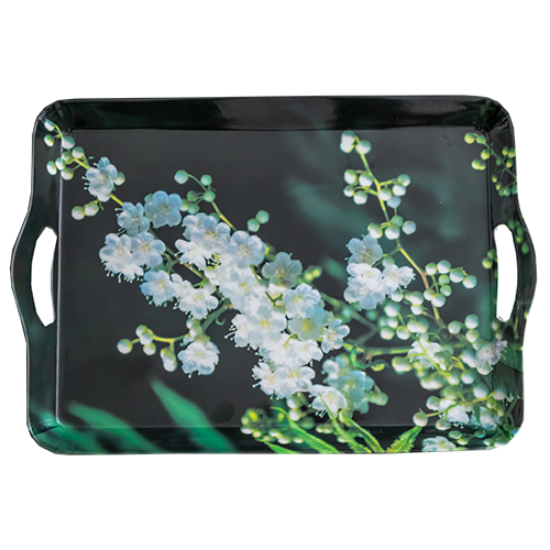 Picture of Botanical Melamine Tray - 53cm