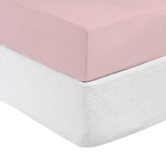 Picture of Fitted Sheet Dusty Pink - Double