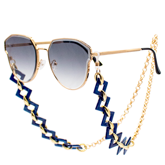 Picture of Blue Marble Glasses Chain