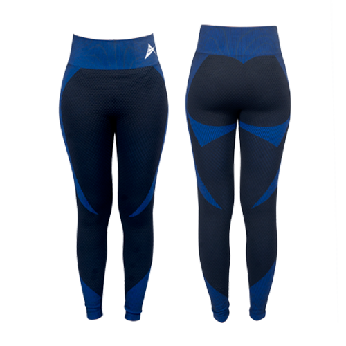 Table Charm Direct. Carla Leggings Blue Black