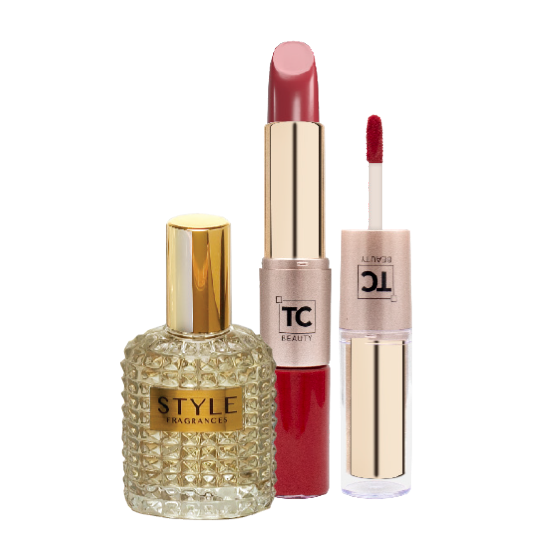 Picture of Boss Woman - 50ml + 2 in 1 Lipstick - Classic Red