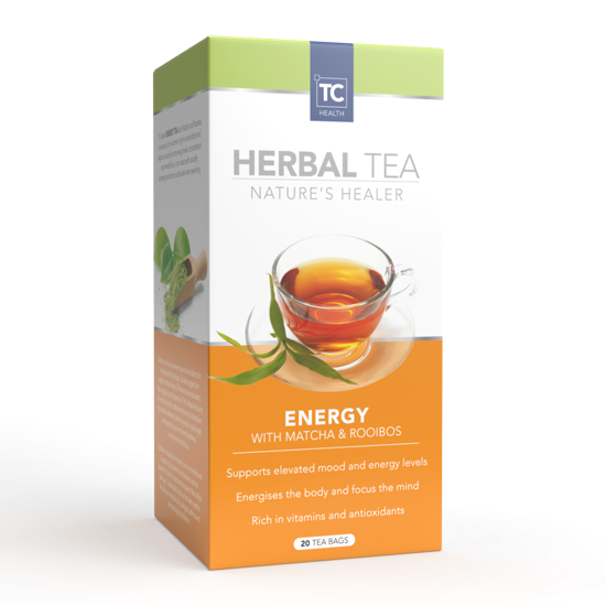 Zonke Energy Herbal Tea Bags (20) | Table Charm Direct|Table Charm