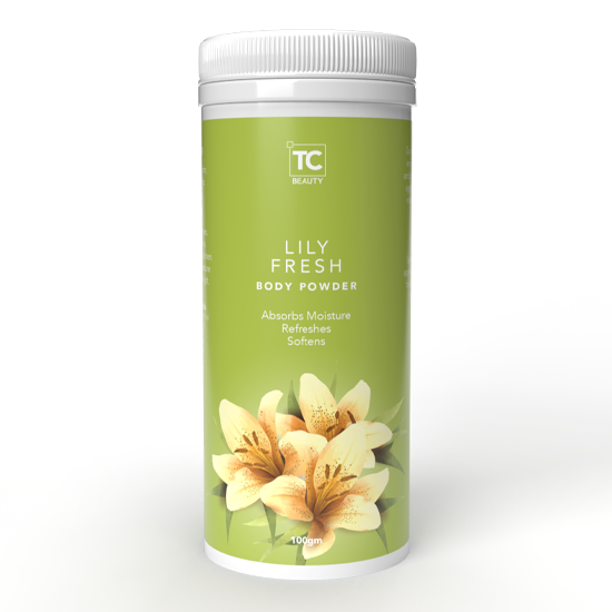Table Charm Direct. Talcum Powder Lily Fresh 100gm