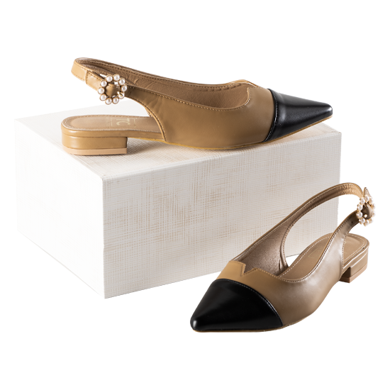 Picture of Steffi Flat Tan - Size 7