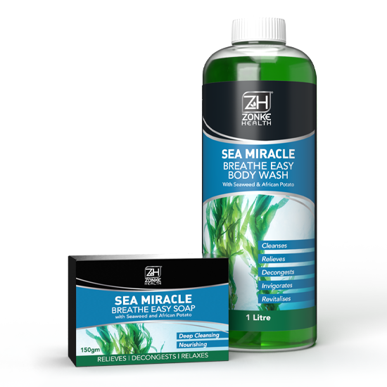 Table Charm Direct. Sea Miricle Breath Easy Vapour Wash + Soap Free