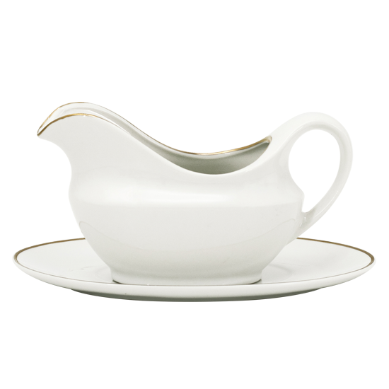 Table Charm Direct. Victoria Gravy Boat With Saucer