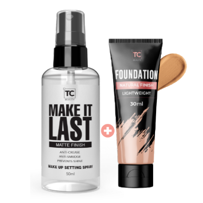 Picture of Foundation Caramel - 30ml + Setting Spray Combo