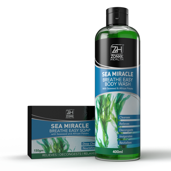 Table Charm Direct. Sea Miracle Vapour Wash 400ml + Vapour Soap 150gm
