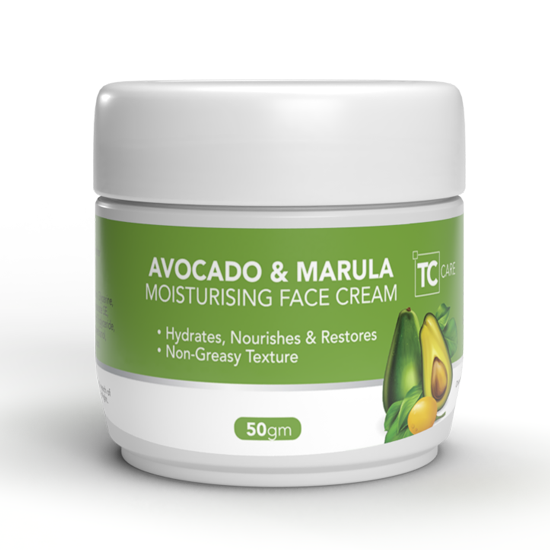 Avocado & Marula Moisturising Face Cream - 50ml|Table Charm Direct