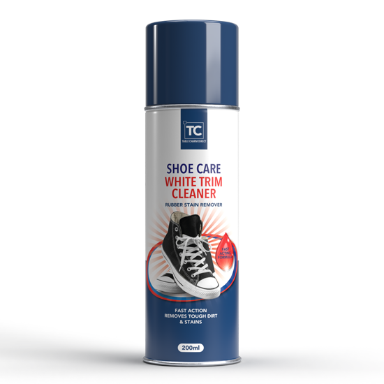 White Trim Shoe Cleaner - 200ml|Table Charm Direct
