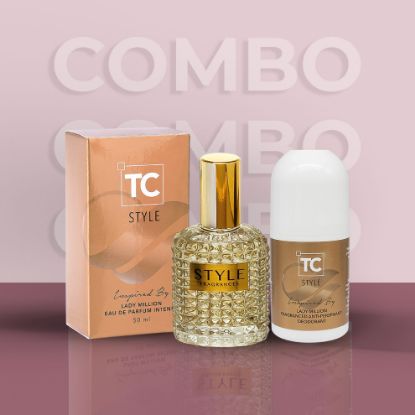Picture of (LM08+LM20) Lady Million 50ml + Roll-On FREE
