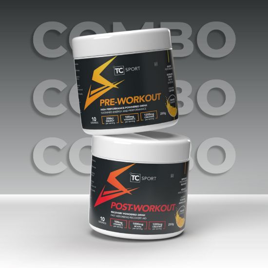 Picture of Pre-Workout + Post-Workout Powder Drink - Orange