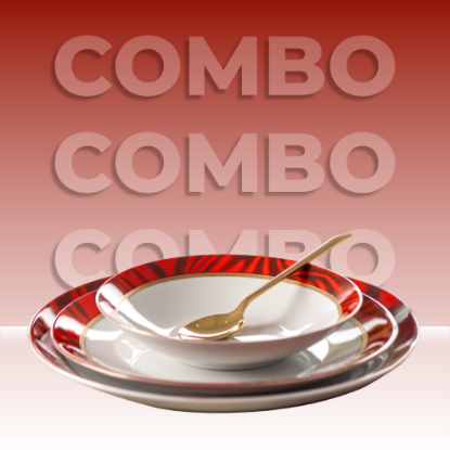 Picture of Royal Pres(6) Soup Dessert Bowls + (6)Bread Plates