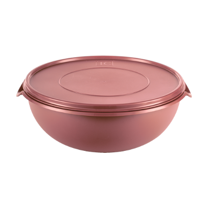 Show details for Bowl With Lid 10Lt Coral Picture of Bowl With Lid 10Lt Coral