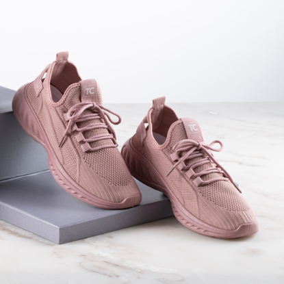 Show details for Skylar Pink Trainers - Size 6 Picture of Skylar Pink Trainers - Size 6