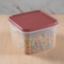 Picture of Easy Store Square With Lid 3Lt - Coral (New)