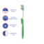 Picture of Easy Clean All In One Toothbrush - Green