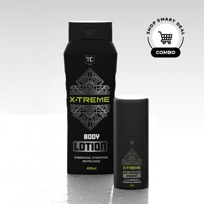 Picture of (HB10+HB20) Mens X-Treme Lotion 400ml + Roll-On
