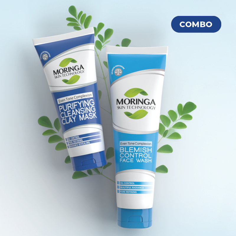 Moringa Combo Face Wash + Mask|Table Charm Direct