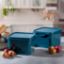 Picture of Square Food Storage 3Lt - Teal