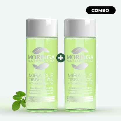 Picture of (MR50+MR50) (2) Moringa Tissue Oil - 100ml