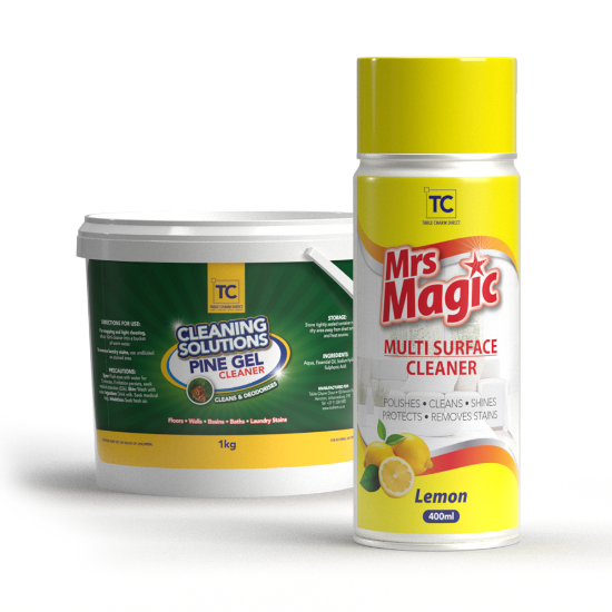 Picture of (HK03+HK210) Pine Gel 1Kg + Mrs Magic Spray Lemon