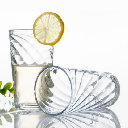 Picture of (6) Twirl Glass Tumblers - 320ml