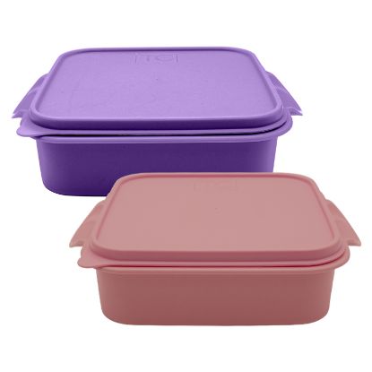 Picture of (PS102+WW107) Lunchbox's 1.5Lt Coral + Violet