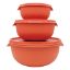 Picture of (WW68) 3pc Bowl Set & Lids - Maple (1.25,2.5,5Lt)
