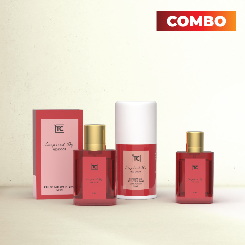 RD08+RD20) Red Door 50ml + Roll-On FREE|Table Charm Direct