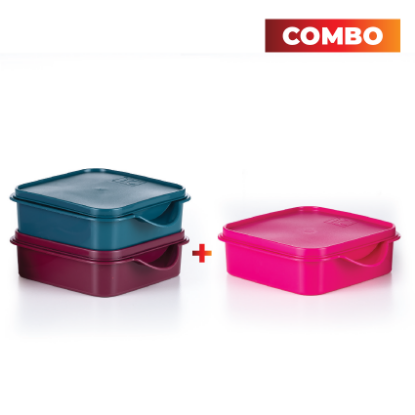 Picture of (PS101+PS118+WW106) - (2) Lunch Box 1.5Lt + FREE