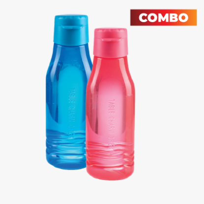 Picture of (WW130+WW135) (2) Kids Water Bottles - Pink + Blue