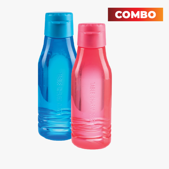 Picture of (WW130+WW135) (2) Kids Water Bottles - Pink + Blue