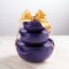 Picture of 3pc Bowl Set and Lids - Purple(1.25lt, 2.5lt, 5lt)