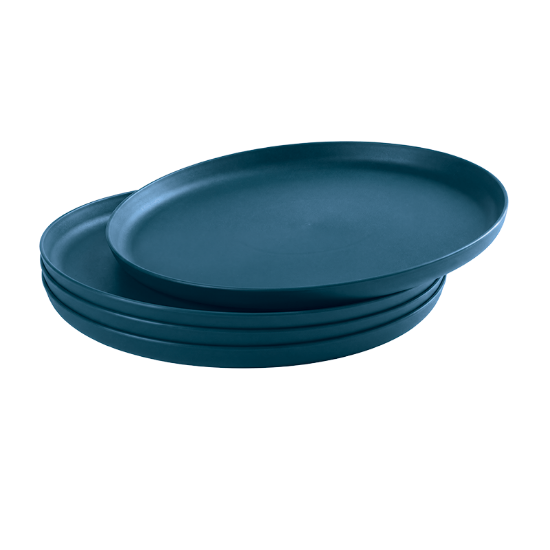 Picture of (4) Imbizo Dinner Plates 27cm - Teal