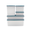 Picture of 5pc Fridge Storage Set (500ml - 1.7Lt) - Teal