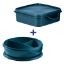 Picture of (PS101+PS740) Lunch Box 1.5lt + Round Luncher Teal