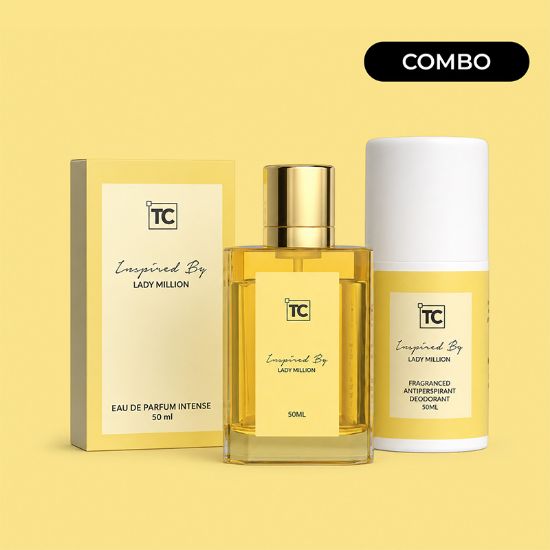 Picture of (LM08+LM20) Lady Million 50ml + Roll-On FREE